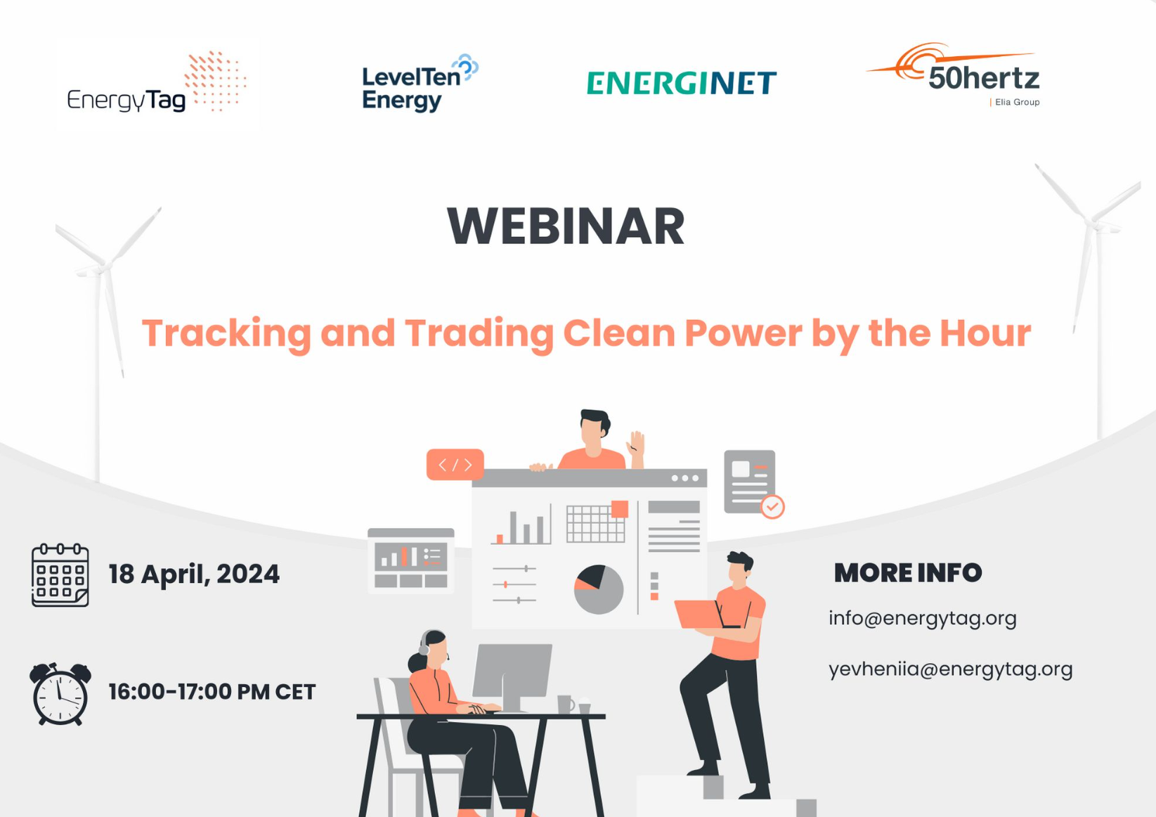 Invitation Webinar Tracking and Trading Clean Power by the Hour